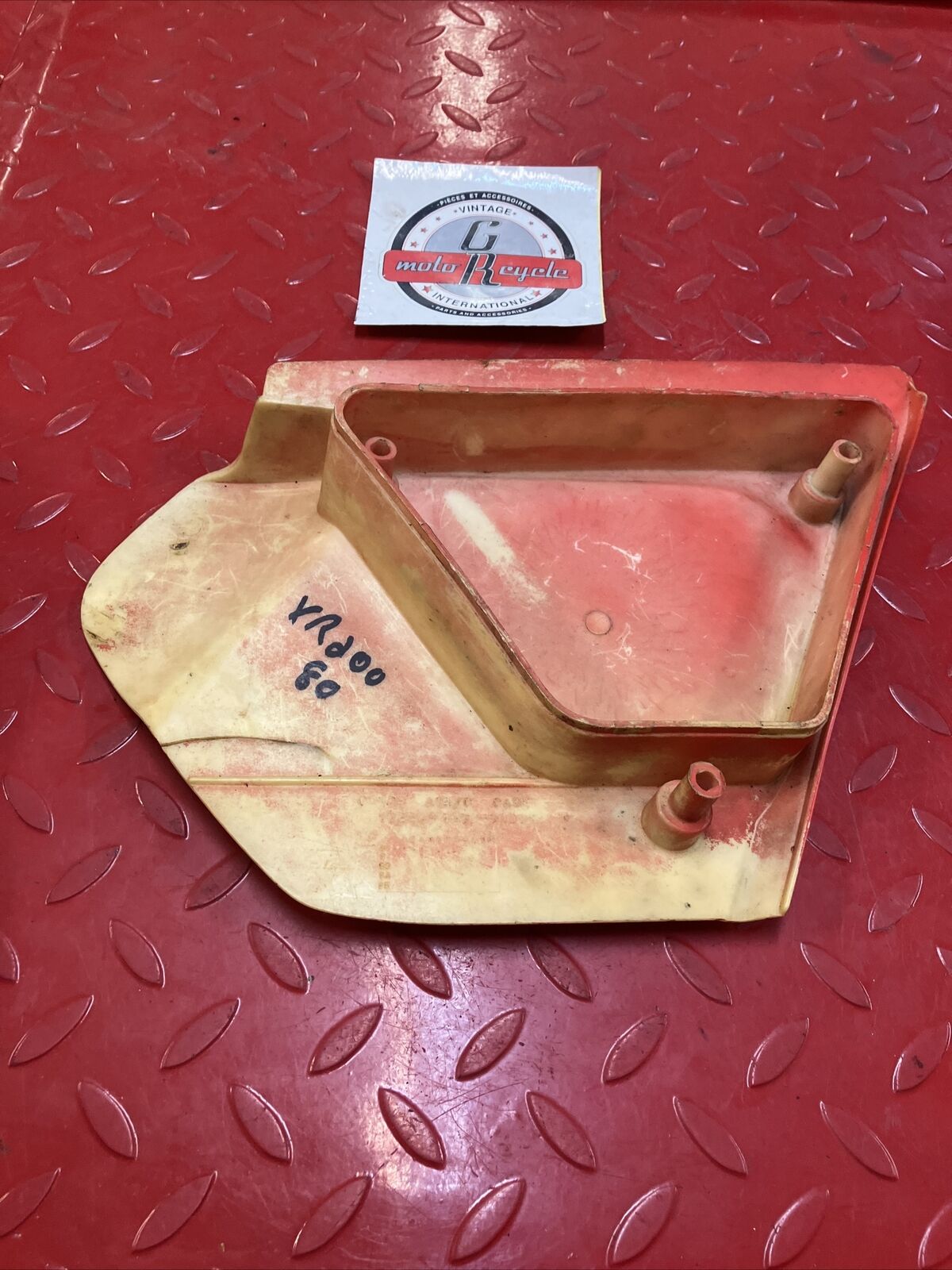 Honda XR200 1980 1981 1982 left side airbox cover panel OEM
