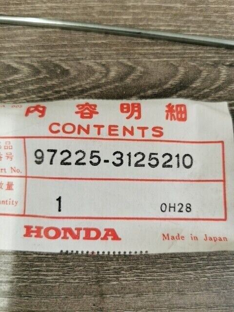 NOS HONDA XL100 1977 - 1978 SPOKE A 97225-31252-10 SUB BY 97225-31252-KO H81