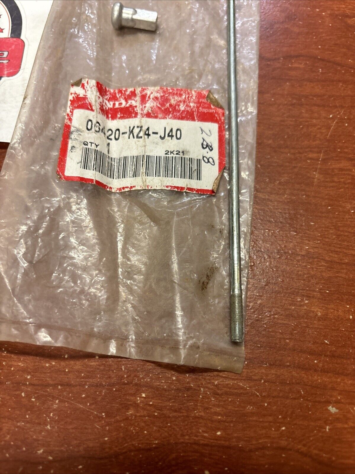 NOS Honda CR125R CR250R CRF250R CRF450R REAR INSIDE SPOKE 06420-KZ4-J40 H160