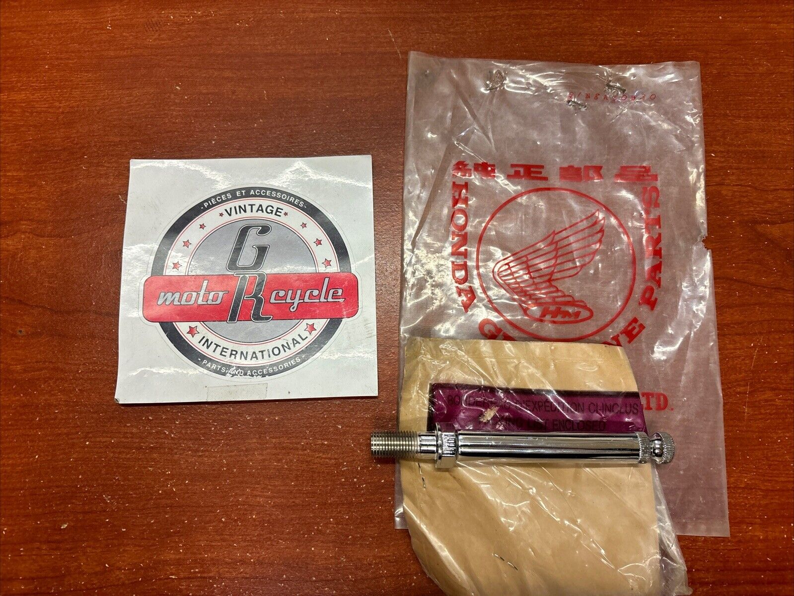 NOS Honda CB250 CB400 FRONT WINKER BOLT 90154-413-013 SUB 90154-413-003 H156