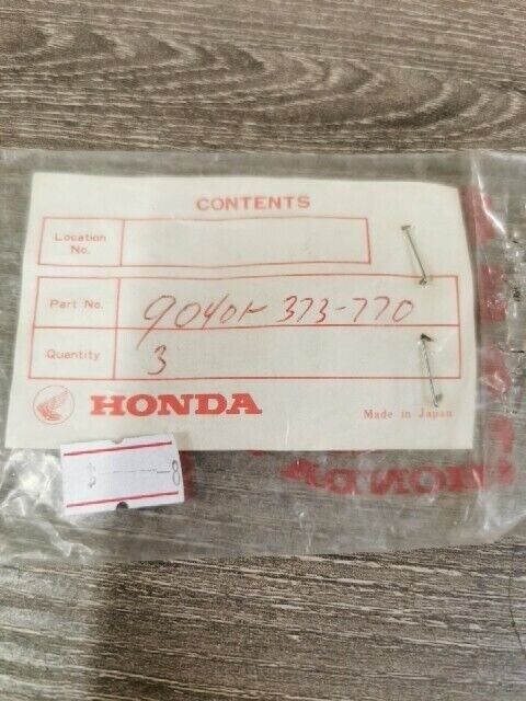 NOS HONDA CB125B 1980 WASHER 6X20 90401-373-770  H74