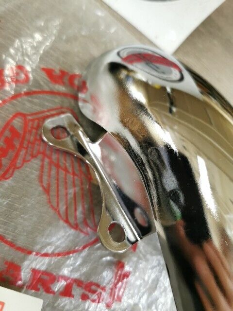NOS HONDA VT500C 1983 1984 EXHAUST HEAT SHIELD CHAMBER COVER 18425-MF5-003 H74
