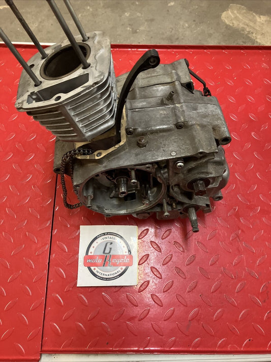 Honda SL125S engine motor bottom end crankcase crankshaft transmission