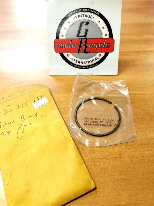 NOS CAN-AM TNT MX 175 PISTON RING 2nd oversize 420-215-137  CA2