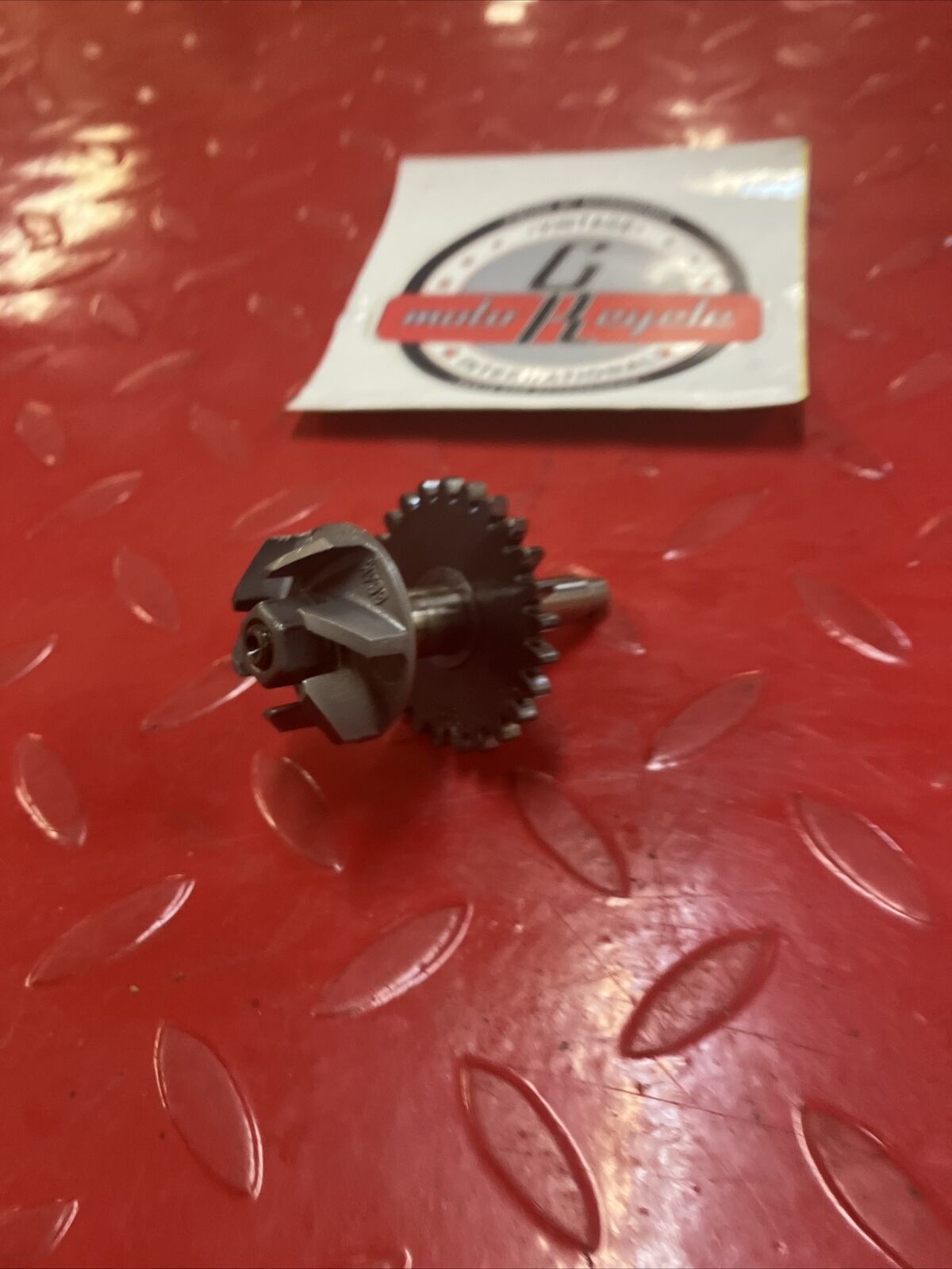 Honda CR80R 1990 waterpump water pump shaft gear impeller 19230-GC4-730