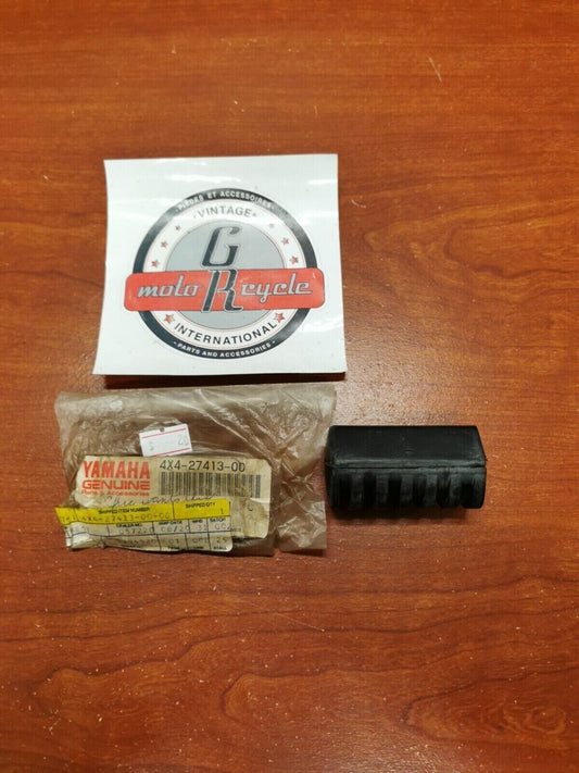 NOS Yamaha PW50 YT60 FOOTREST COVER 4X4-27413-00-00 Y93