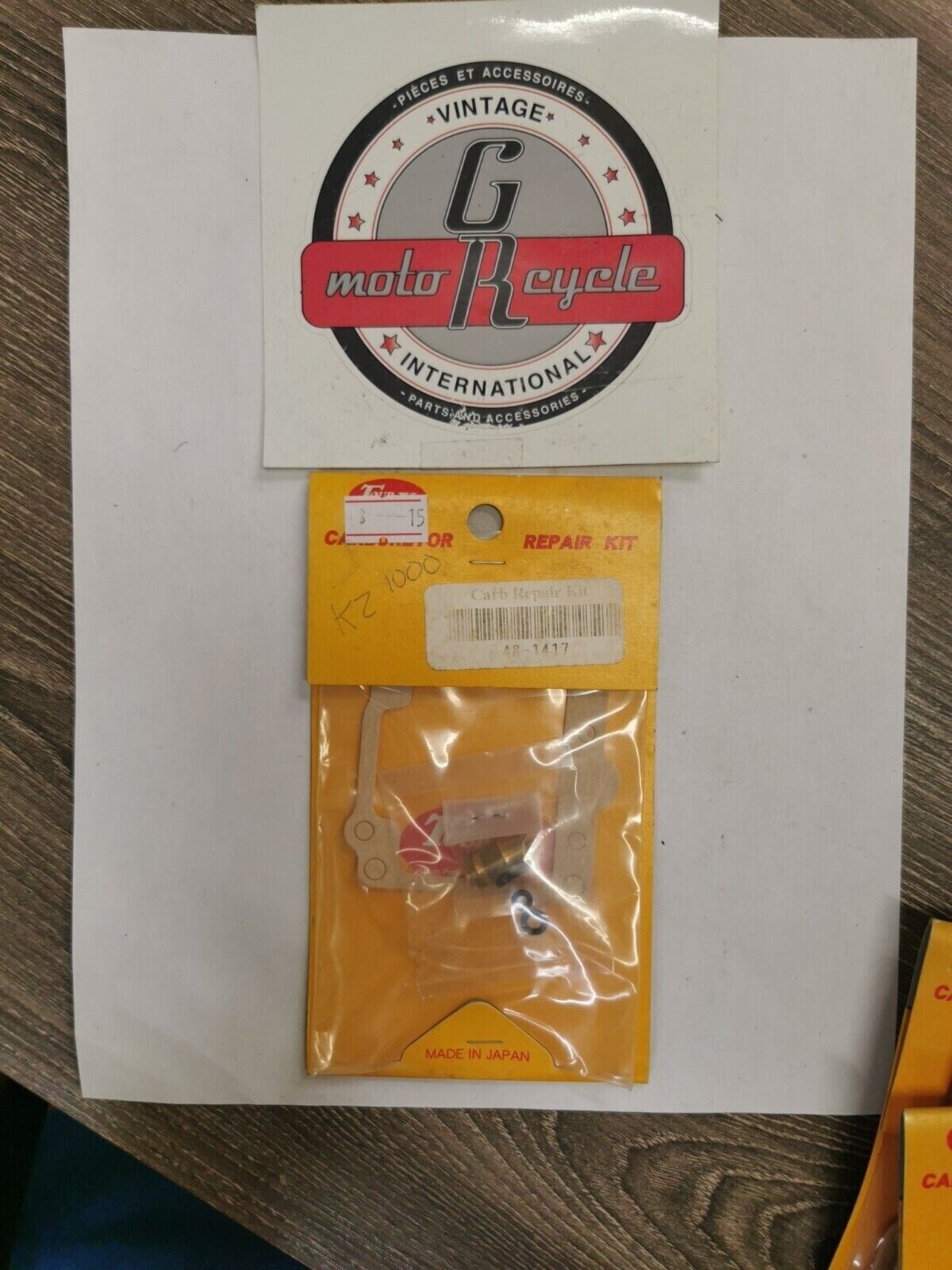 NOS TOURMAX Kawasaki KZ1000R KZ750R 1982 1983 Carb Rebuild Kit  48-1417 J20