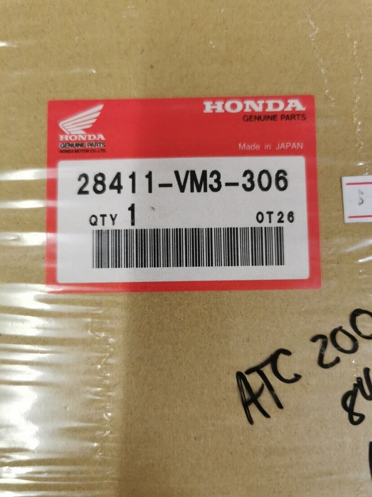 NOS HONDA ATC200 1984 1985 GASKET RECOIL STARTER 28411-VM3-306  H61