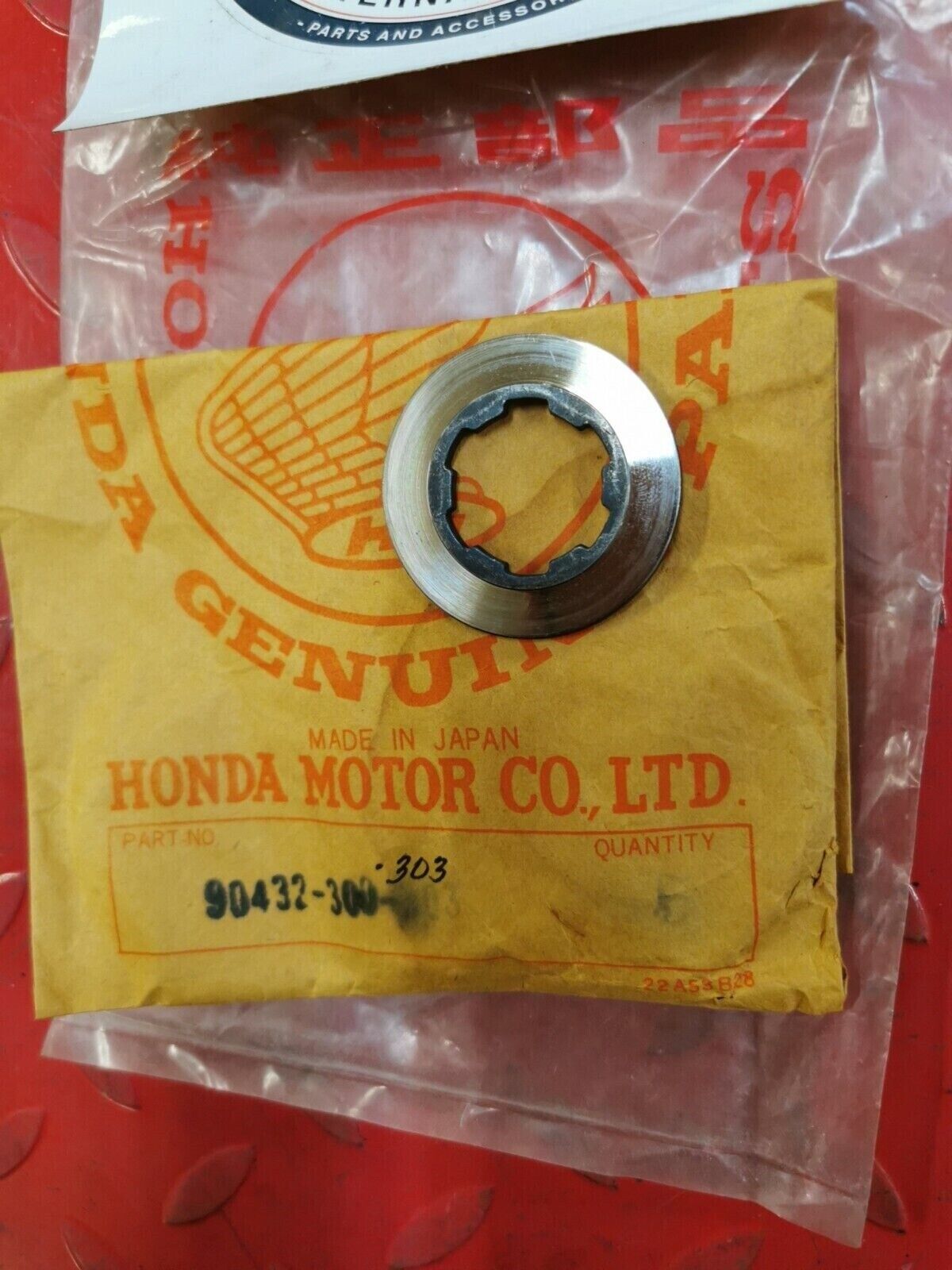 NOS Honda CB750K K1 K2 K3 K4 K5 WASHER (25MM) 90432-300-303 H31
