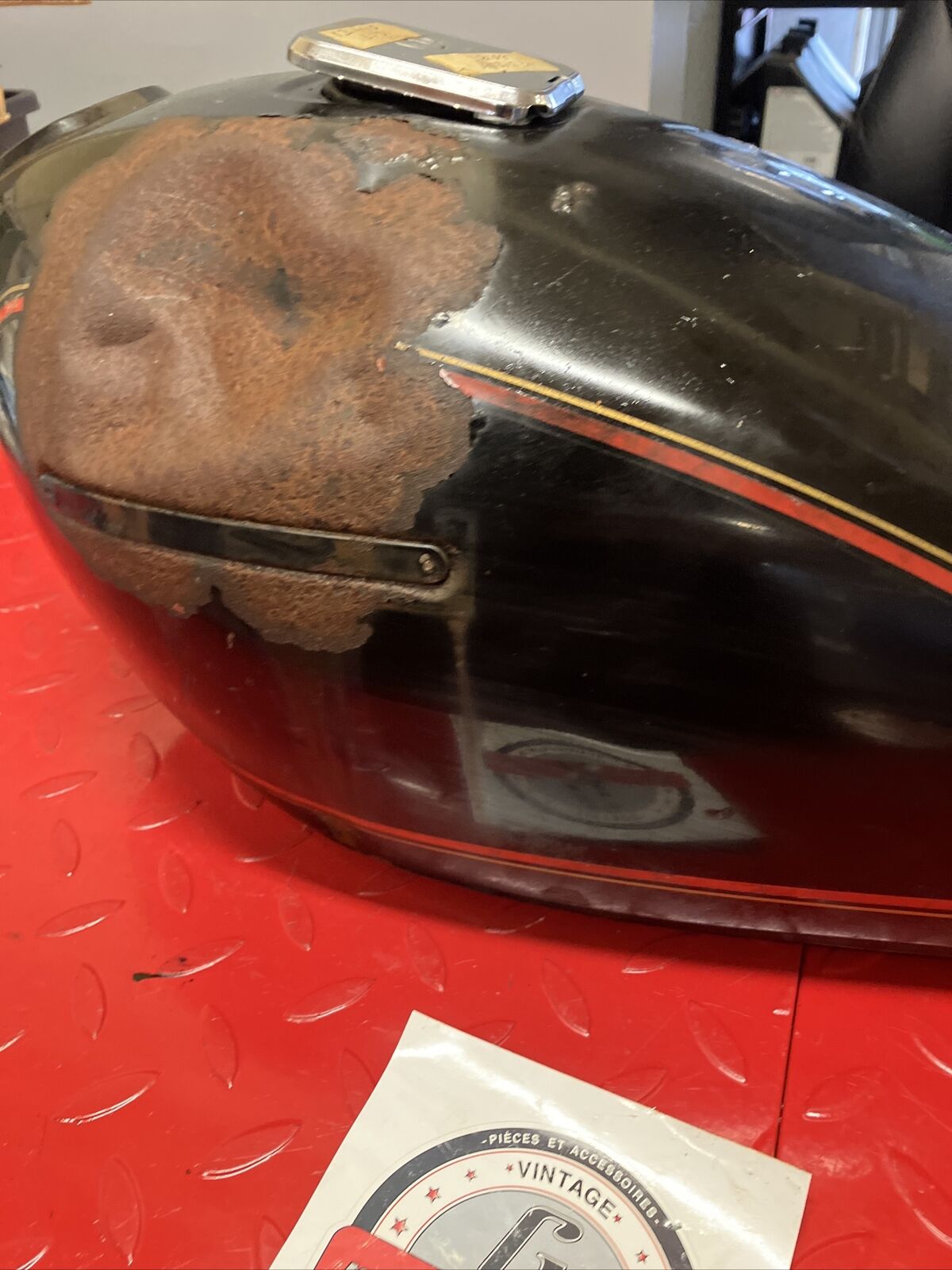 Kawasaki KZ440 LTD 1982 fuel tank gas petrol reservoir 6