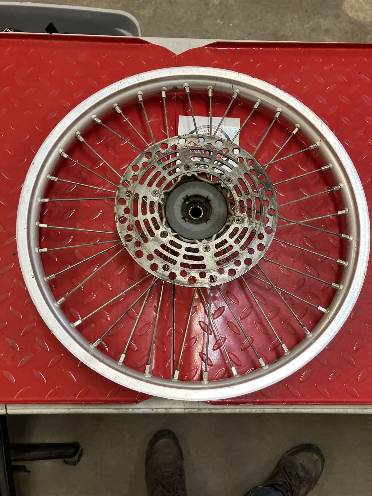 Suzuki RM125 1993 front wheel hub rim RM250 54111-27C00