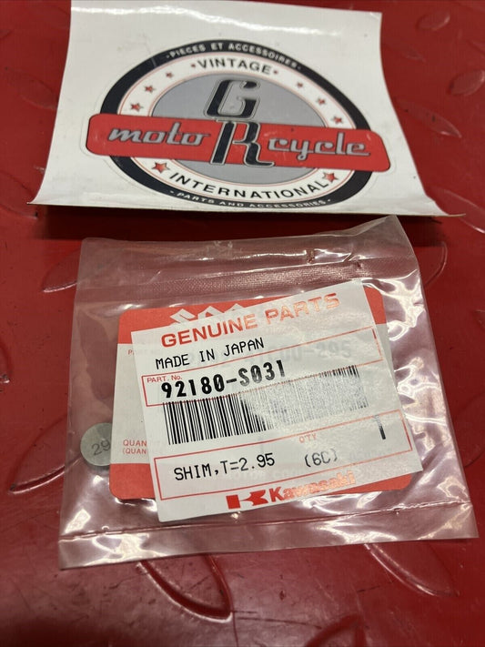 NOS KAWASAKI SHIM T-2.95 92180-S031 K13