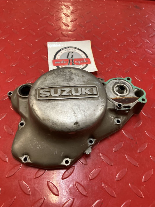 Suzuki RM125 1985 right crankcase clutch cover
