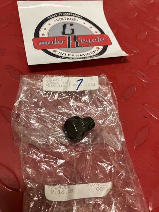 NEW NOS KAWASAKI OIL DRAIN PLUG 92066-1174 K15