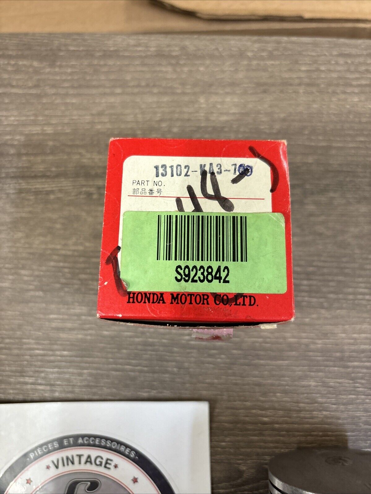 NOS Honda 1982 - 1984 CR125R PISTON O/S 0.25 13102-KA3-740 H137