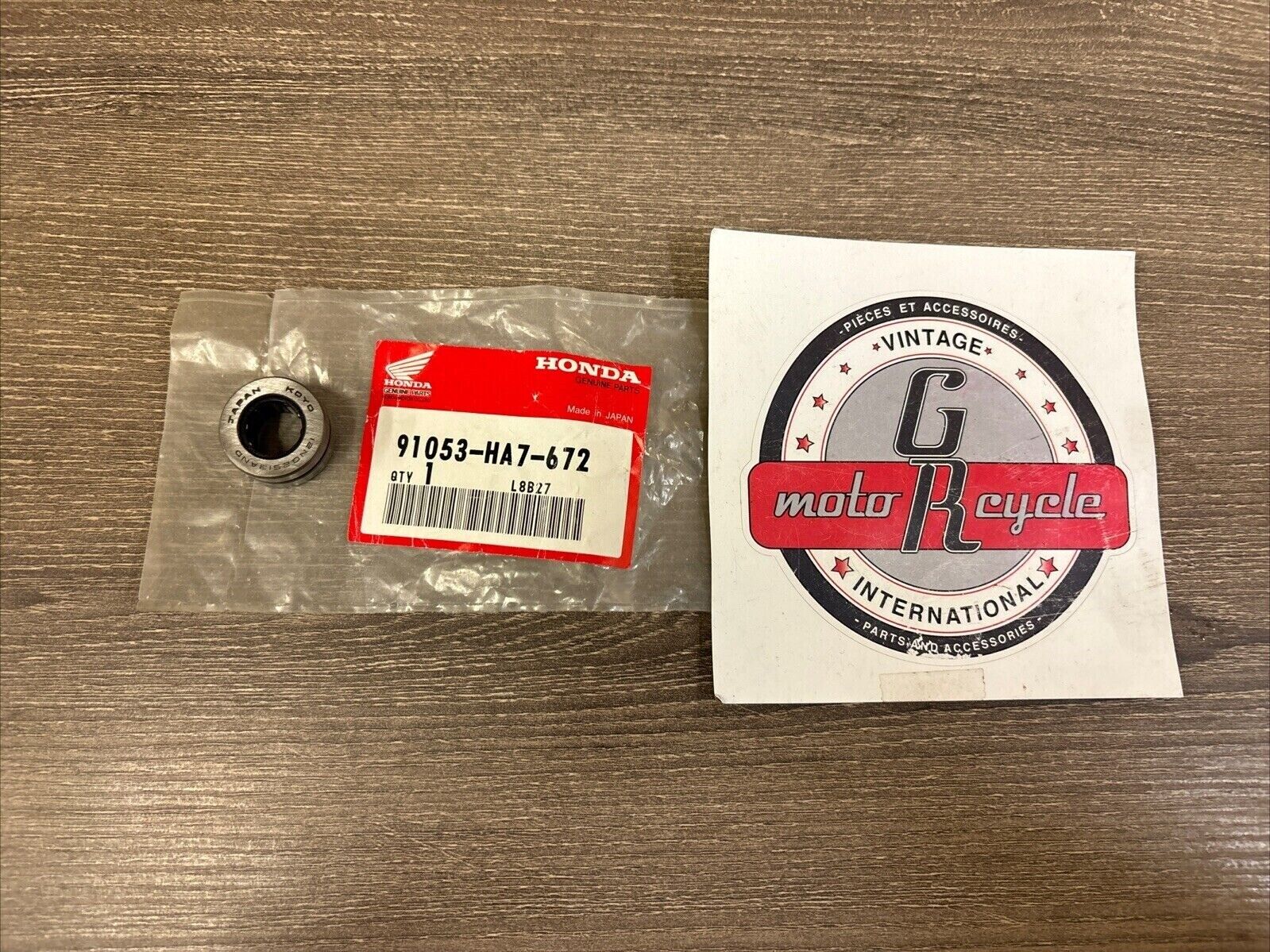 NOS Honda 1986 TRX350 NEEDLE BEARING 12X24.5X13 91053-HA7-672 H127