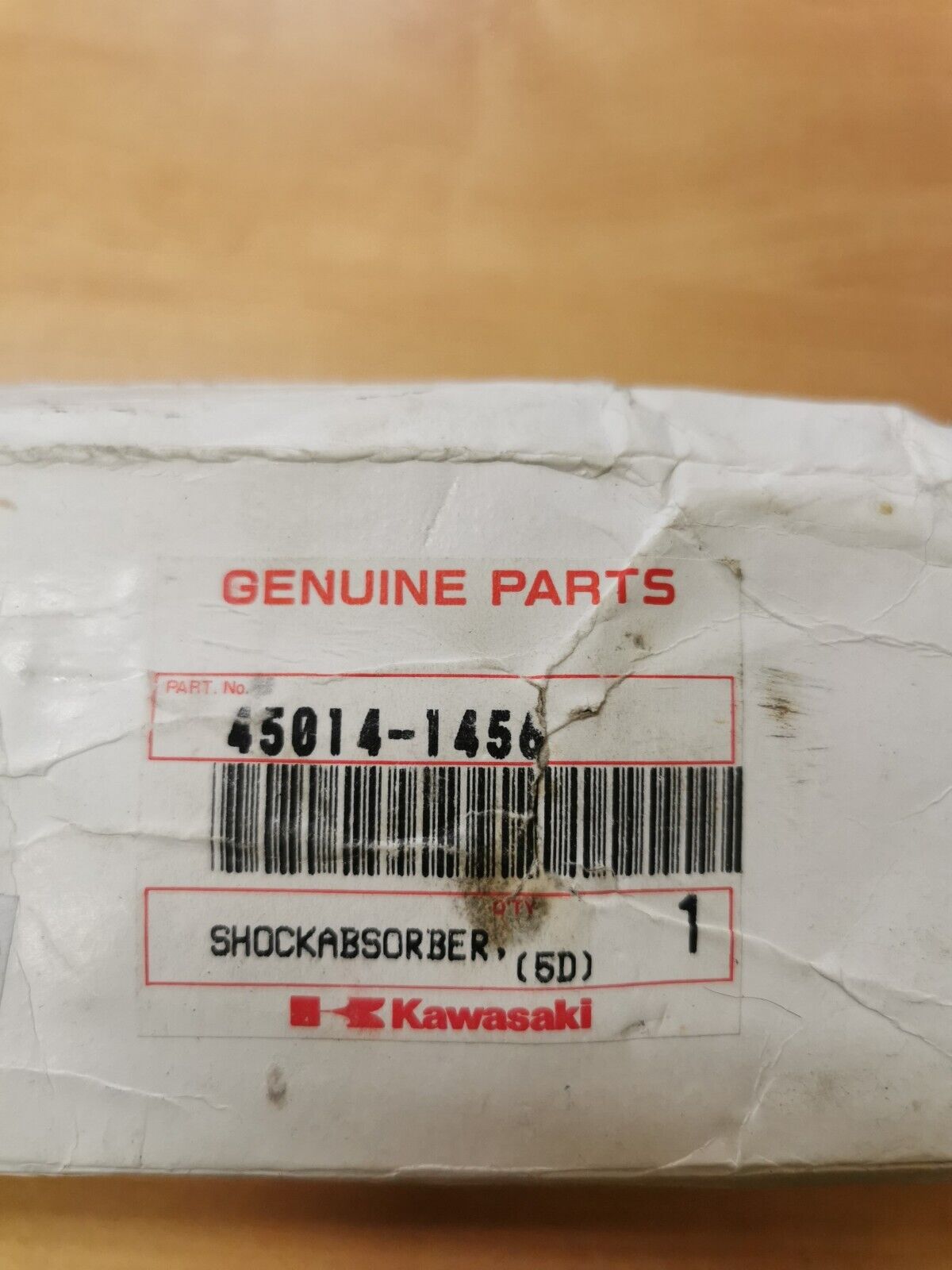 NOS KAWASAKI KLF220 SHOCKABSORBER RR 45014-1456 K6