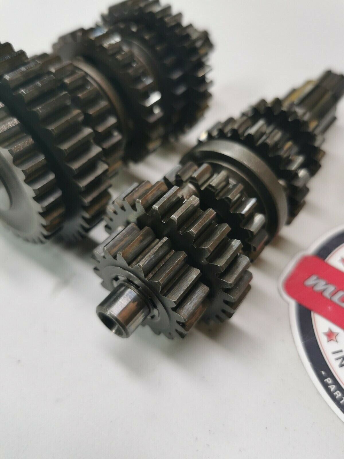 Honda XL100S 1981 transmission mainshaft countershaft main counter shaft gear