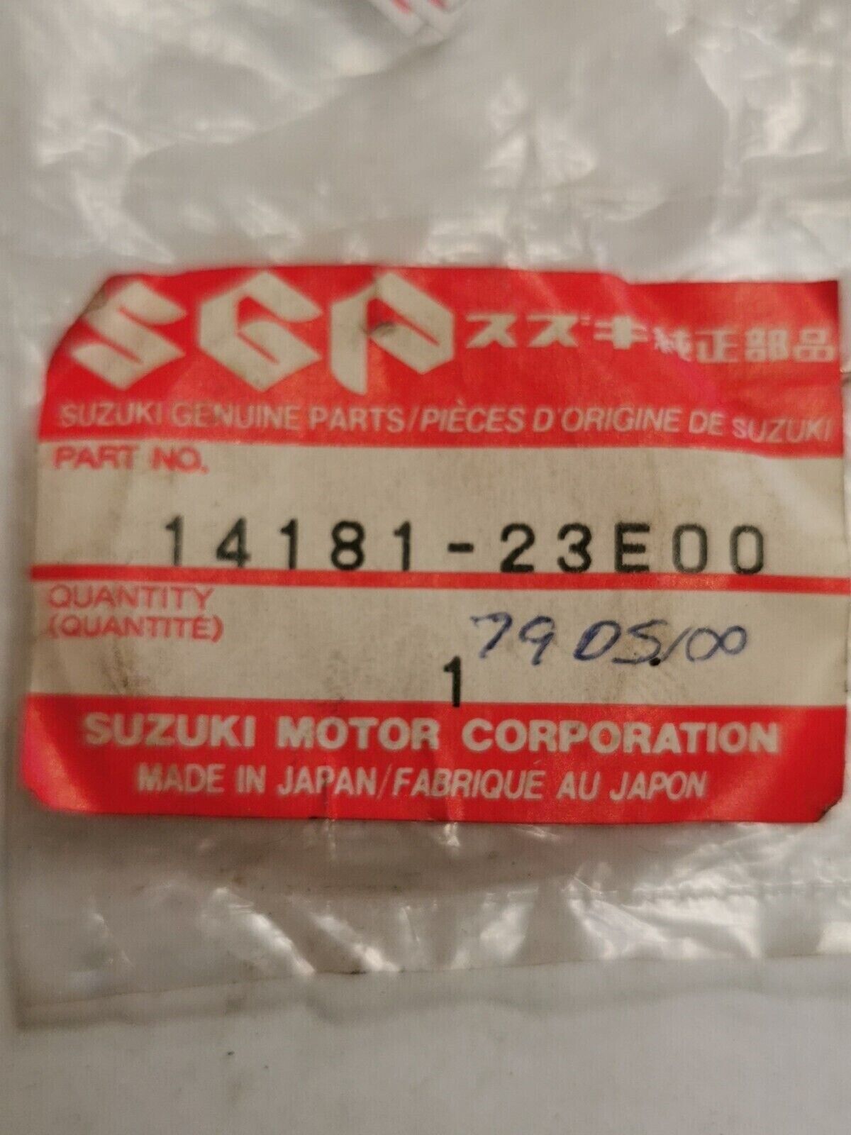 NOS SUZUKI LT80 LT80S 1986 - 2006 EXHAUST GASKET 14181-23E00 S24