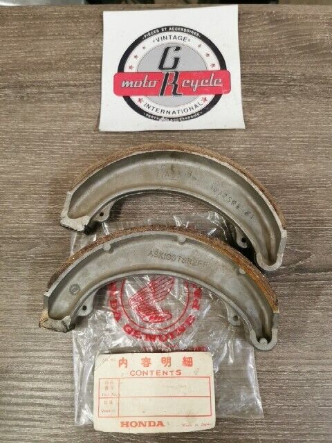 NOS HONDA CB250 CL350 CB350 SHOE FRONT BRAKE MCA KIT 45120-286-000 H85