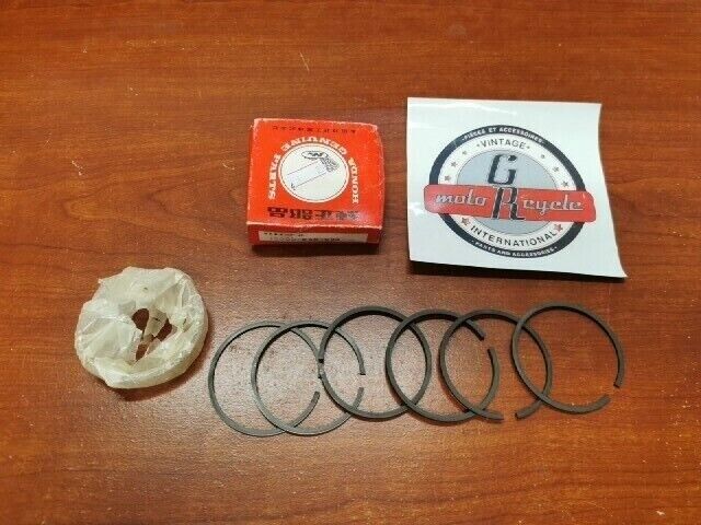 NOS Honda CB72 CL72 PISTON RING SET (OS 0.25) 13020-268-000 H75