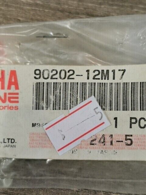 NOS YAMAHA 25MHV3 30MH 30D 30F WASHER PLATE 90202-12M17-00 Y112