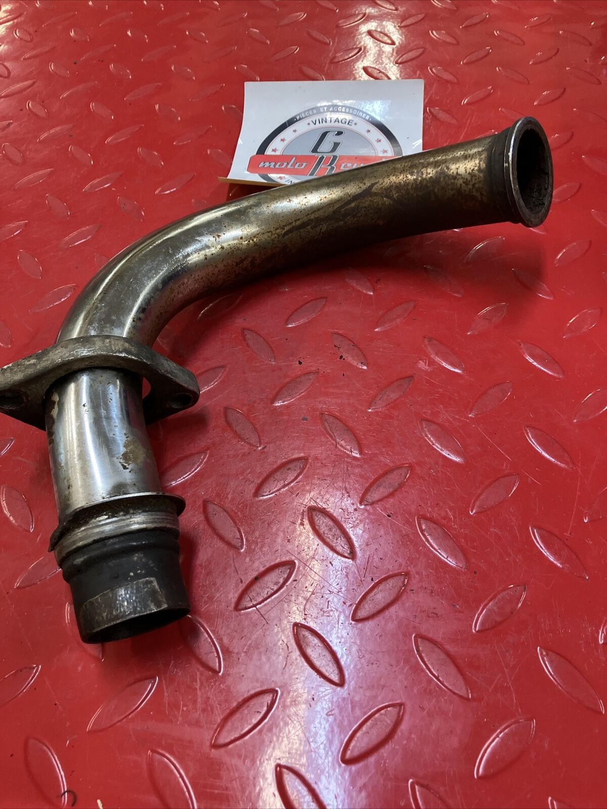 Yamaha RD400 1977 Left exhaust pipe header 1976 1978