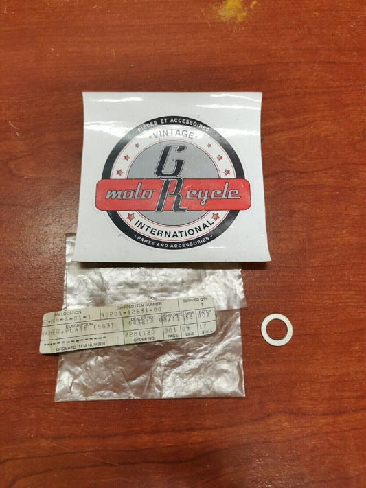 NOS Yamaha XC180 YZ80 PLATE WASHER 90201-12631-00 Y72
