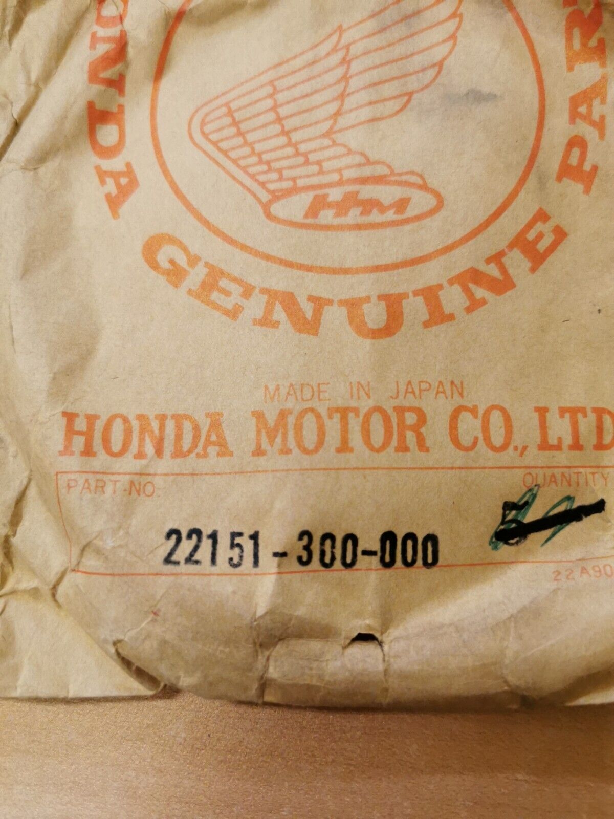 NOS HONDA CB750 RING CLUTCH OUTER 22151-300-000 H21