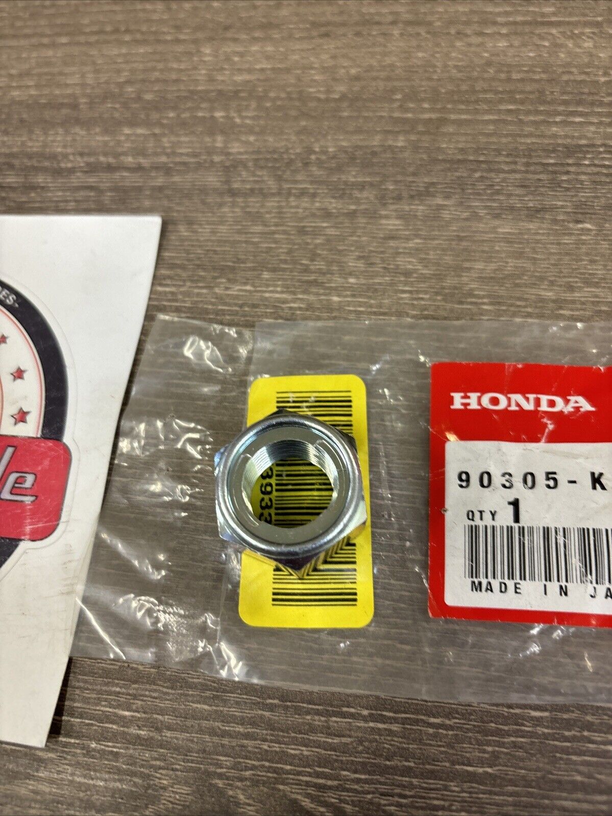 NEW NOS Honda CB1100F CBR1000F CBR600F AXLE NUT 18MM 90305-KA4-003 H130