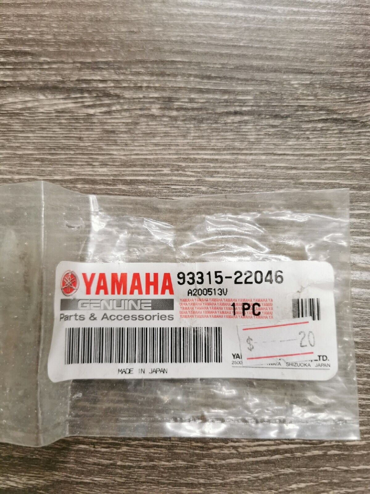 NEW YAMAHA BEARING CYL #15 93315-22046-00 Y55