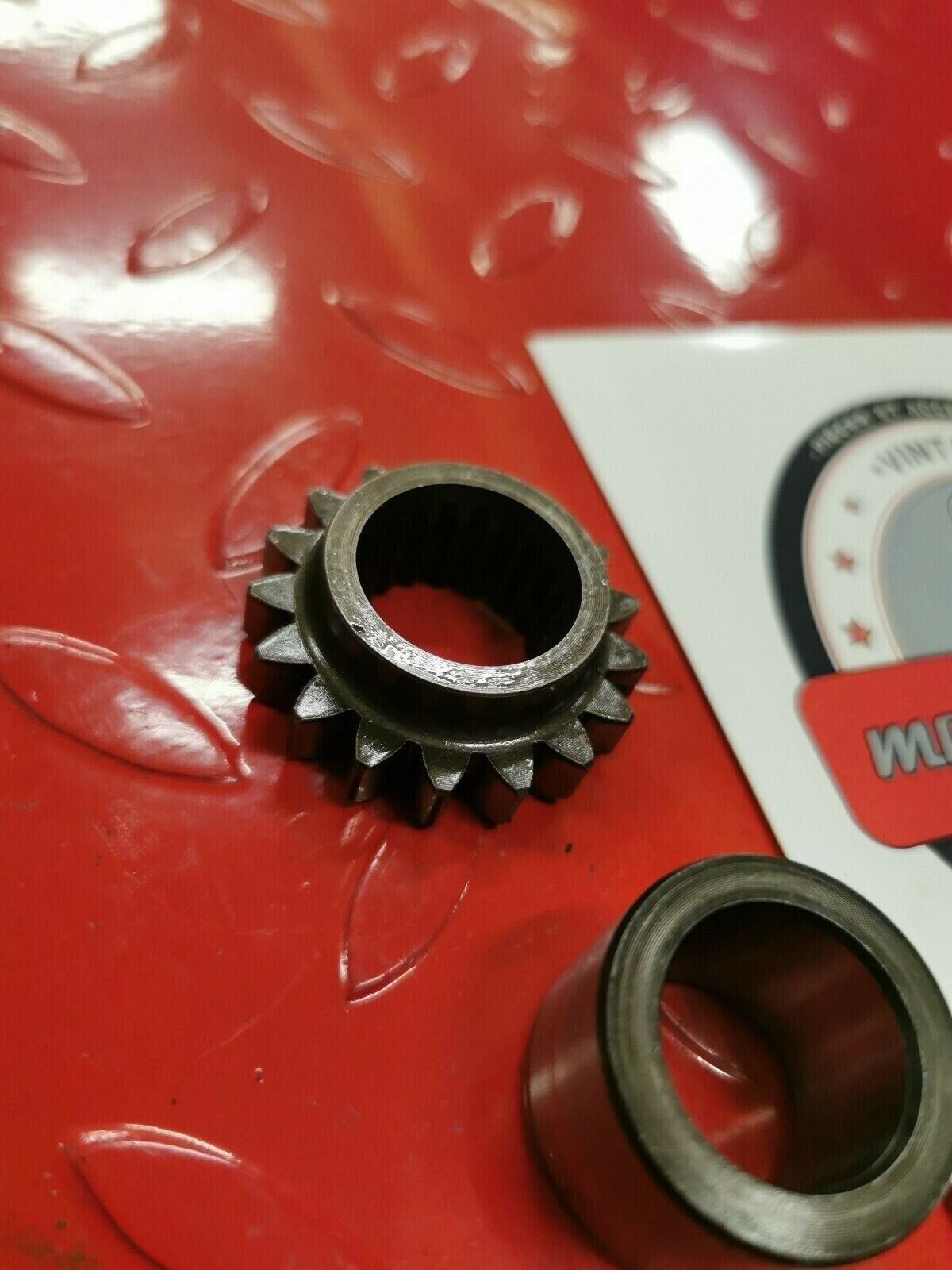Suzuki RM125 1991 crankshaft primary drive gear 1988 1989 1990
