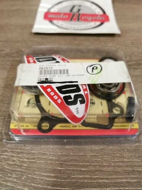 NOS HOT RODS GRIZZLY 4X4 650 2002 - 2008 WATER PUMP KIT WPK0023 J54