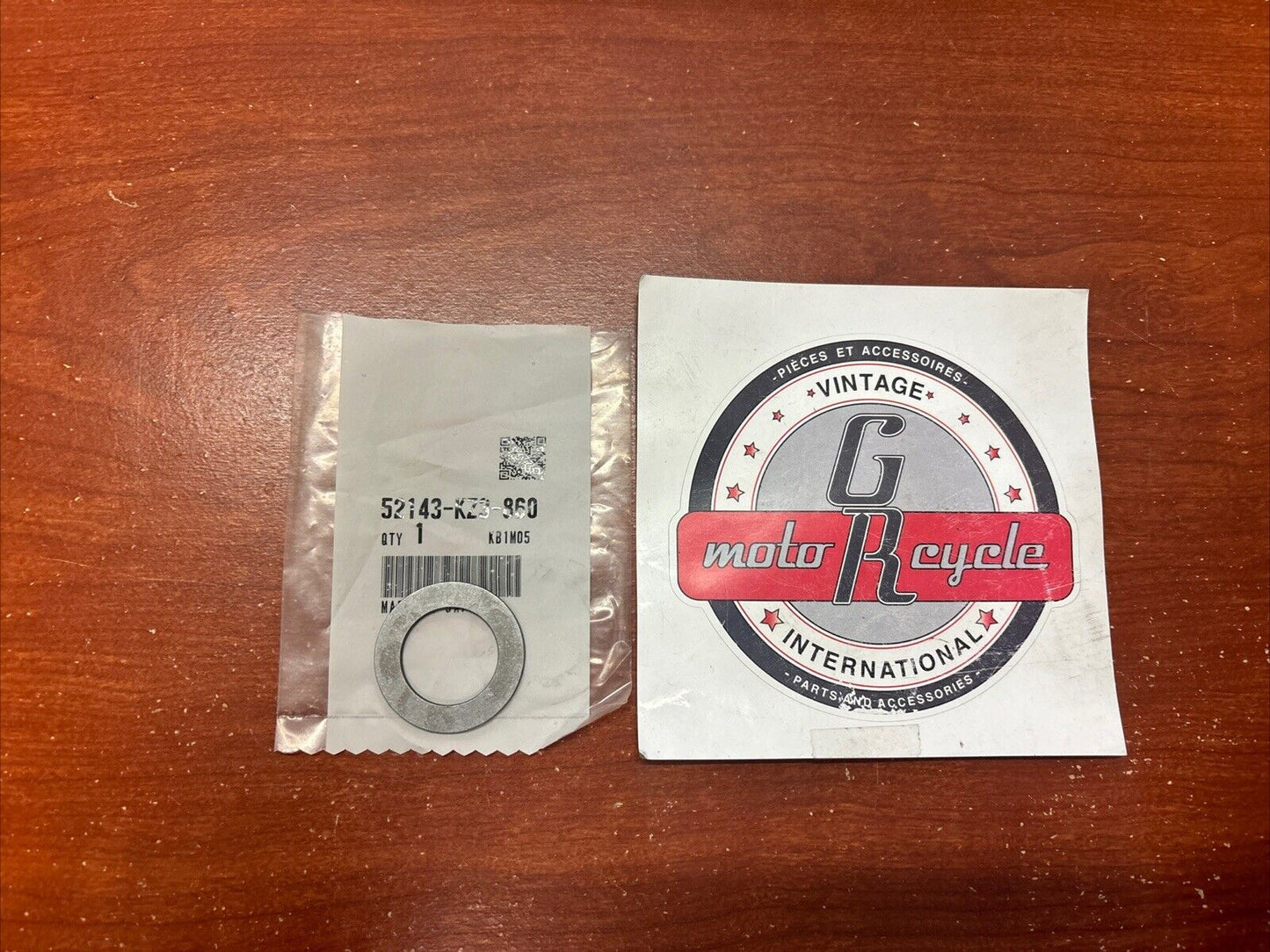 NOS Honda CB400SS CR125R CR250R CRF250R SWINGARM SIDE WASHER 52143-KZ3-860 H143