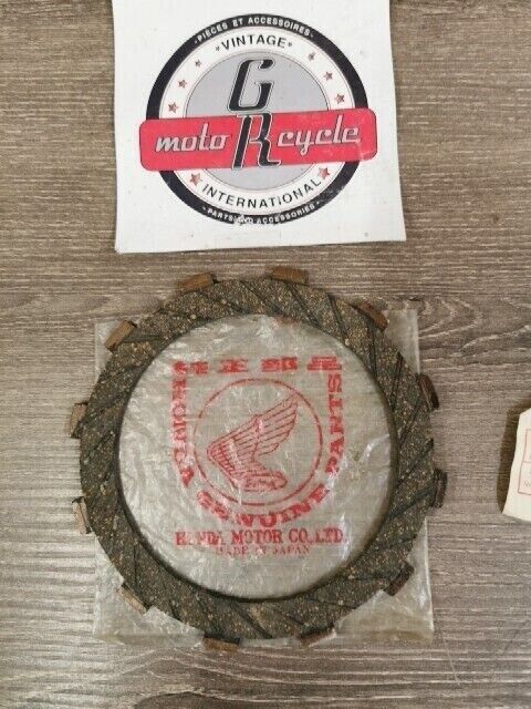 NOS HONDA CB500 DISK CLUTCH FRICTION 22201-323-010 SUB BY 22201-MA6-000 H79