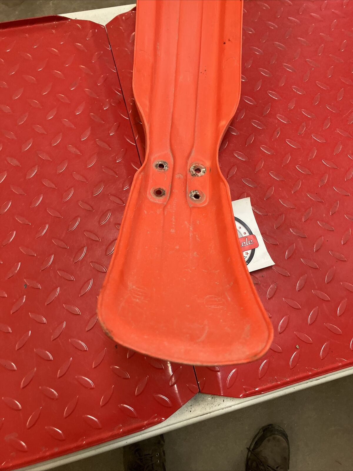 Honda CR250R 1984 front fender plastic fairing CR125R CR500R 61100-KA3-730ZA 3