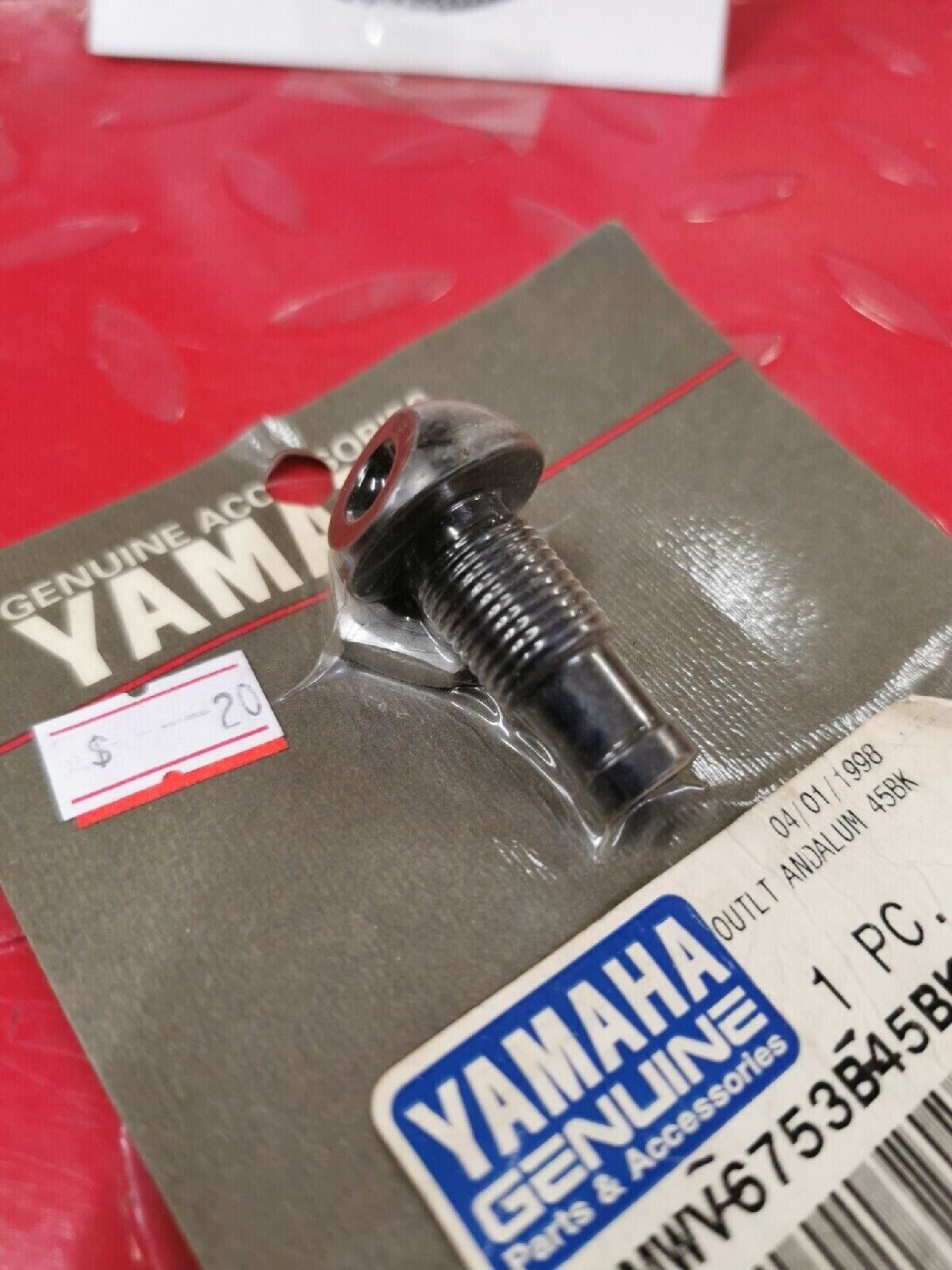 NOS YAMAHA OUTLT ANDALUM  45BK  MWV-6753B-45-BK   Y50