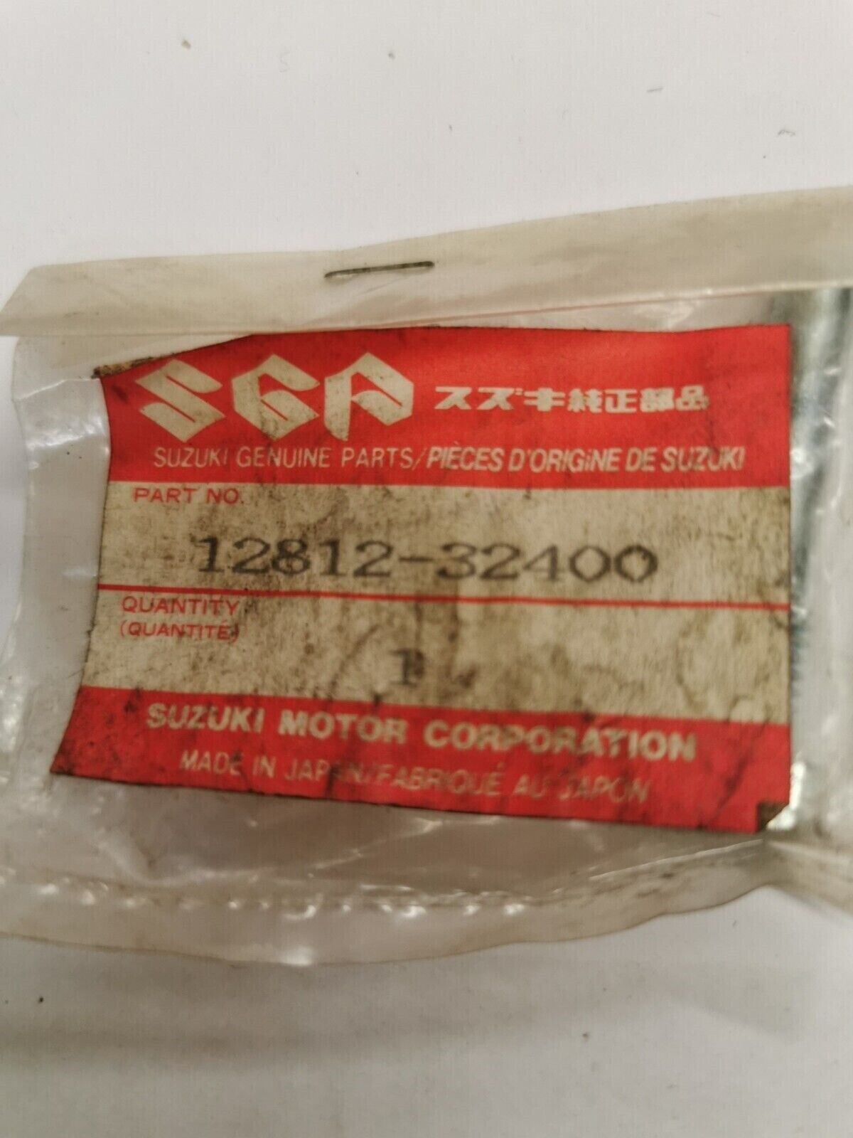 NOS SUZUKI LTA450 GN125N BOLT TENSIONER 12812-32400 S29