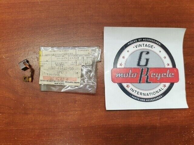 NOS Yamaha SR125 XS400 YFB250 YFM200 YTM200 YTM225 BRUSH 5H0-81812-00-00 Y136