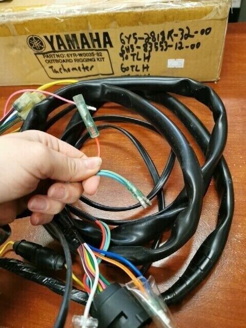 NOS Yamaha LEAD WIRE & DIGITAL TACHO 6YR-W0035-82 6Y5-2818R-32 6H5-83553-12 Y105
