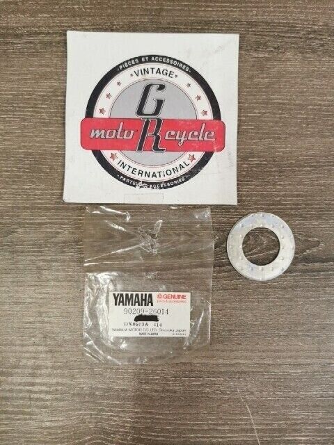 NOS YAMAHA TX650 1970 - 1976 XS2 XS650 XS650SE WASHER 90209-26014-00 Y169