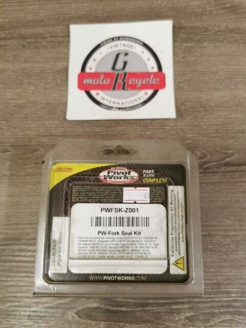 NOS PIVOT WORKS HONDA CR125R CR250R CR500R SEAL KIT PWFSK-Z001 J54