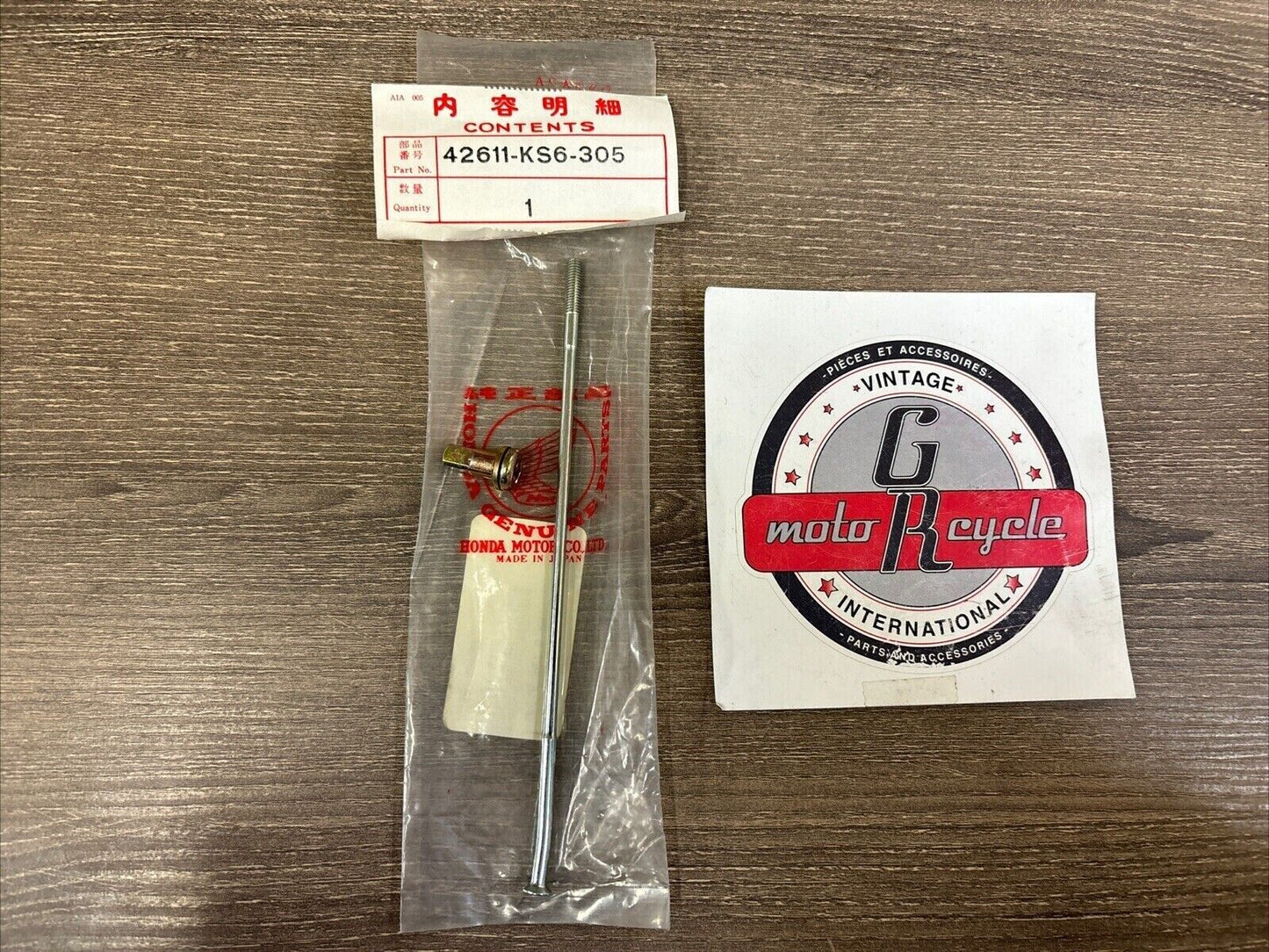 NOS Honda 1985 1986 CR125R REAR SPOKE SET B 42611-KS6-305 SUB 42611-KA3-830 H125