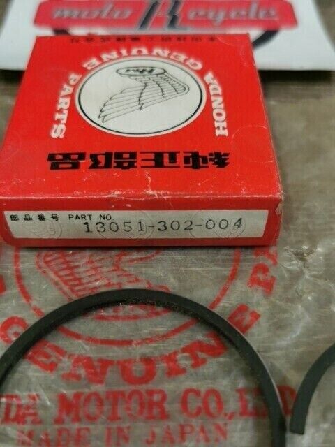 NOS HONDA CB175 1969 1971 RING SET PISTON 13051-302-004 SUB BY 13052-235-000 H77