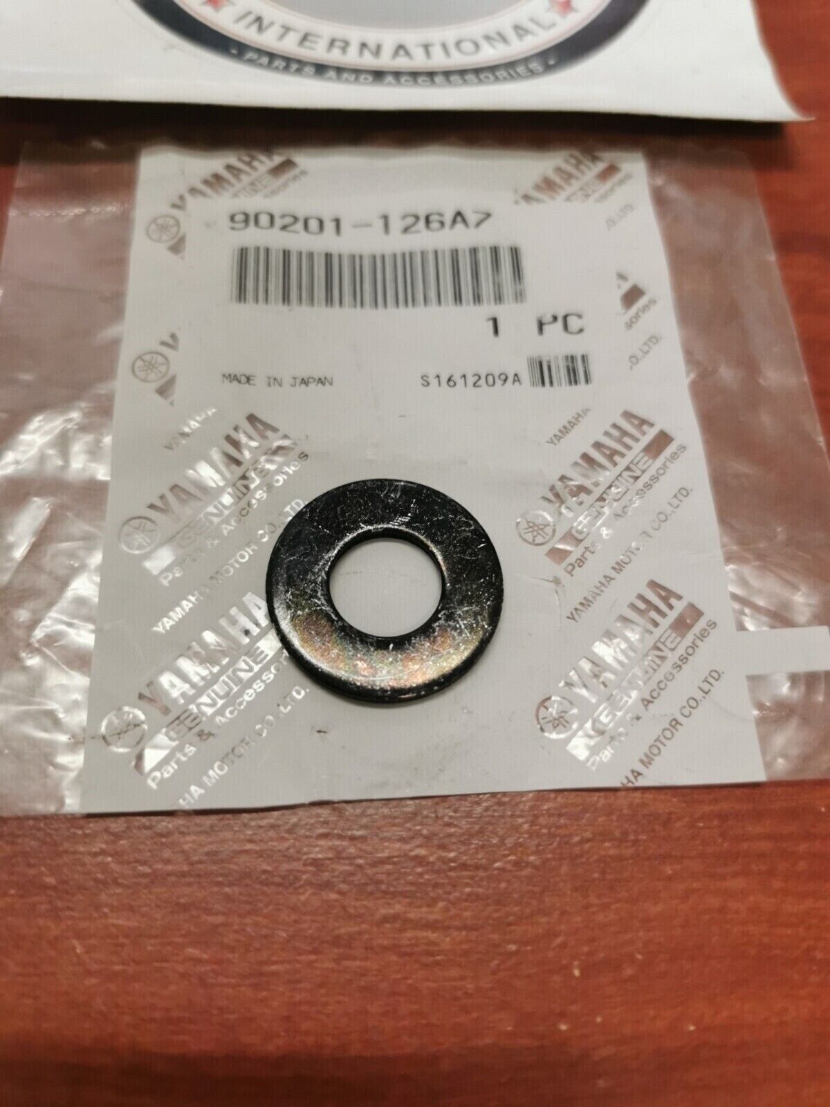NOS Yamaha FX10 DT125 GP338 GP440 PR440 CT2 CT3 PLATE WASHER 90201-126A7-00 Y81