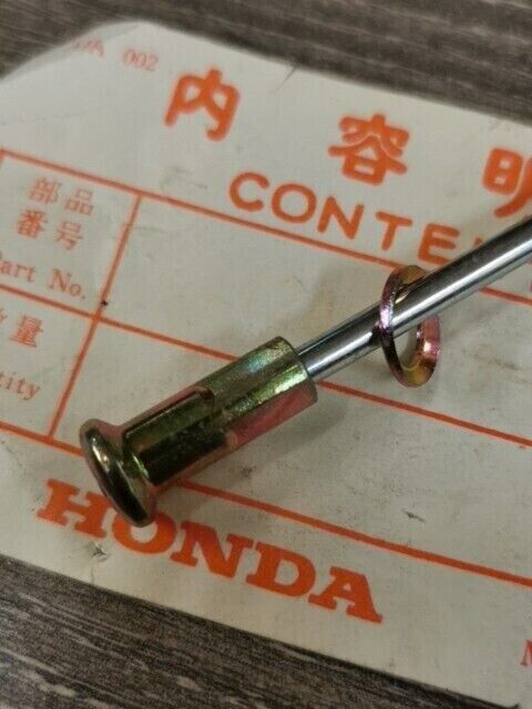 NOS HONDA CR250R CR450R XR250R 1981 1982 FRONT SPOKE B8X198 5  446B0-KA4-000 H76