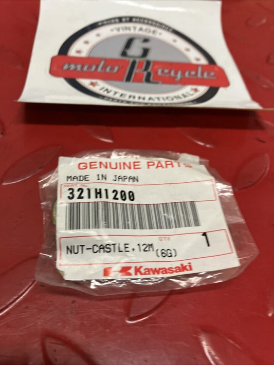 NOS KAWASAKI CASTLE NUT 12MM 321H1200 K13