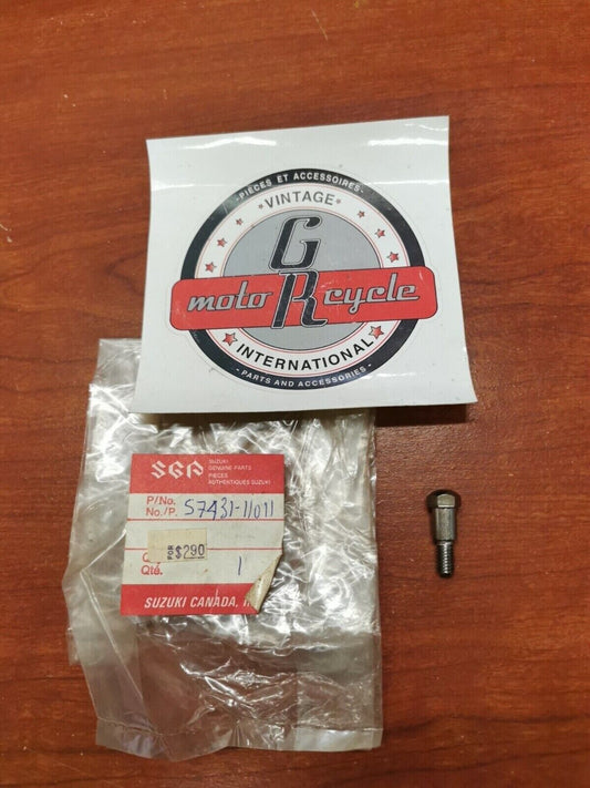 NOS Suzuki DR100 DR125 LEVER PIVOT BOLT 57431-11011 SUB. 57431-11013 S20