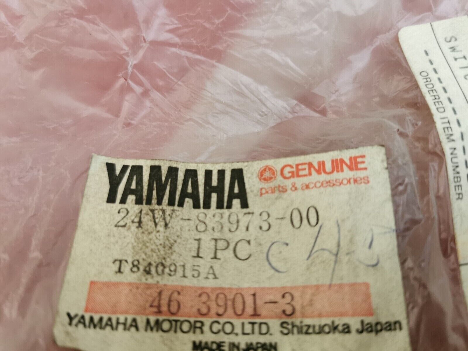 NOS Yamaha YTM200 83-85 HANDLE SWITCH 24W-83973-00 24W-83973-08 24W-83973-09 Y12