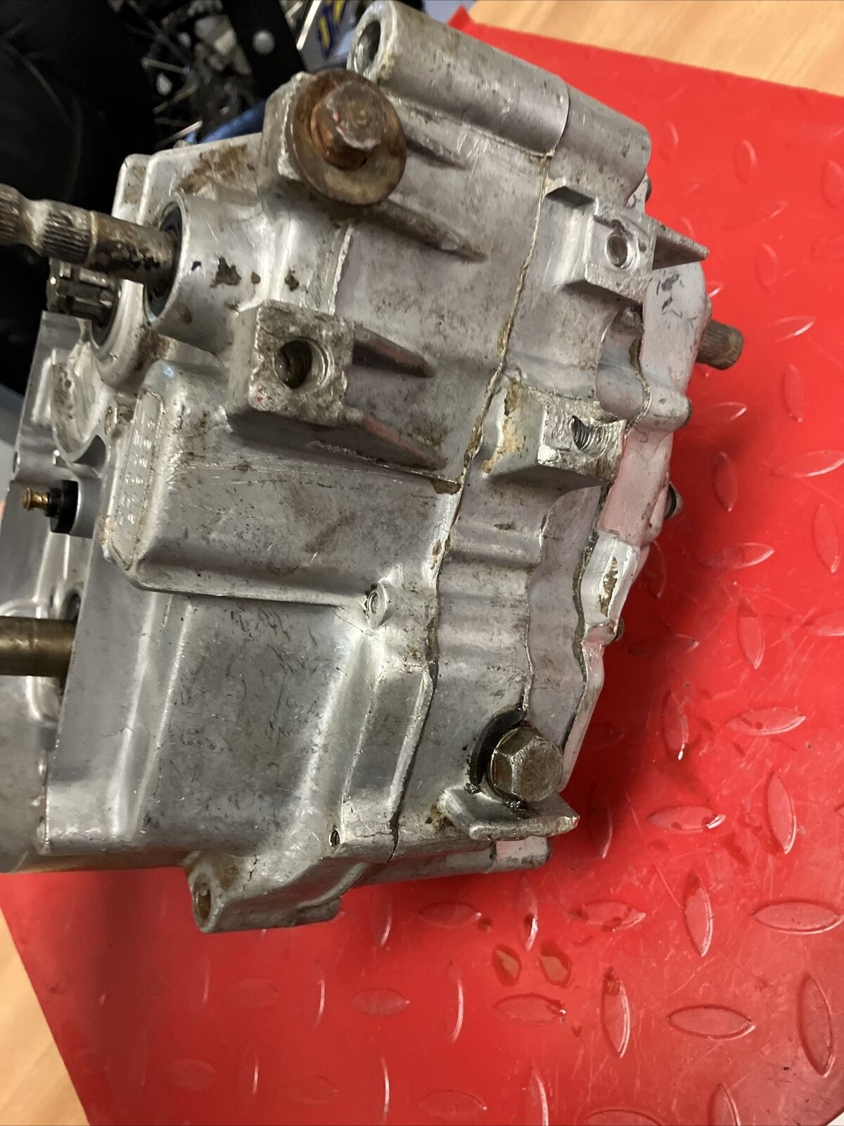 Honda XL80S 1982 engine motor bottom end crankcase crankshaft transmission